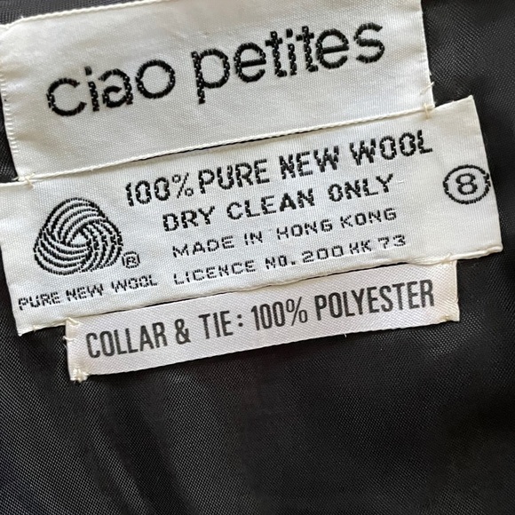 🔥HP🔥 CIAO ~ VINTAGE WOOL DRESS - Picture 9 of 10